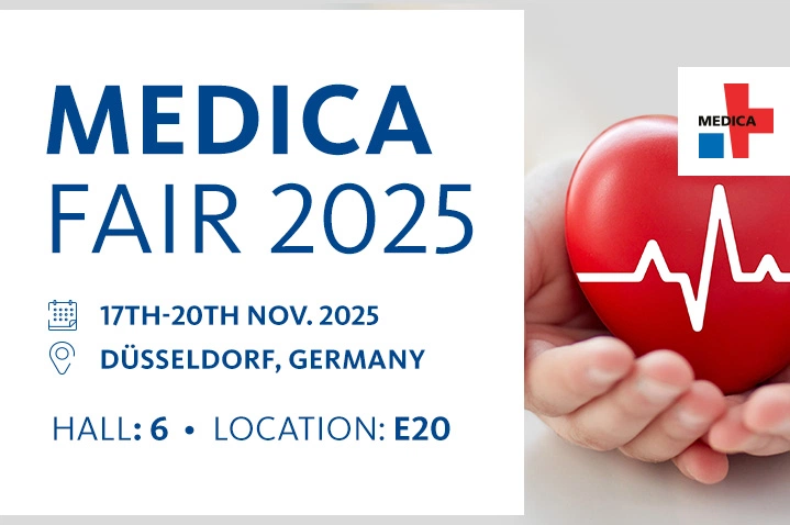 Join us at Medica Fair 2025 in Düsseldorf!
