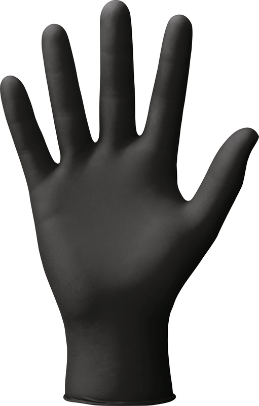 Nitrile Examination Powder Free Gloves Palm Texture
