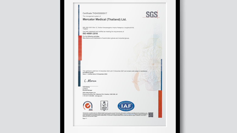 ISO 45001:2018 certification - safety is our priority!