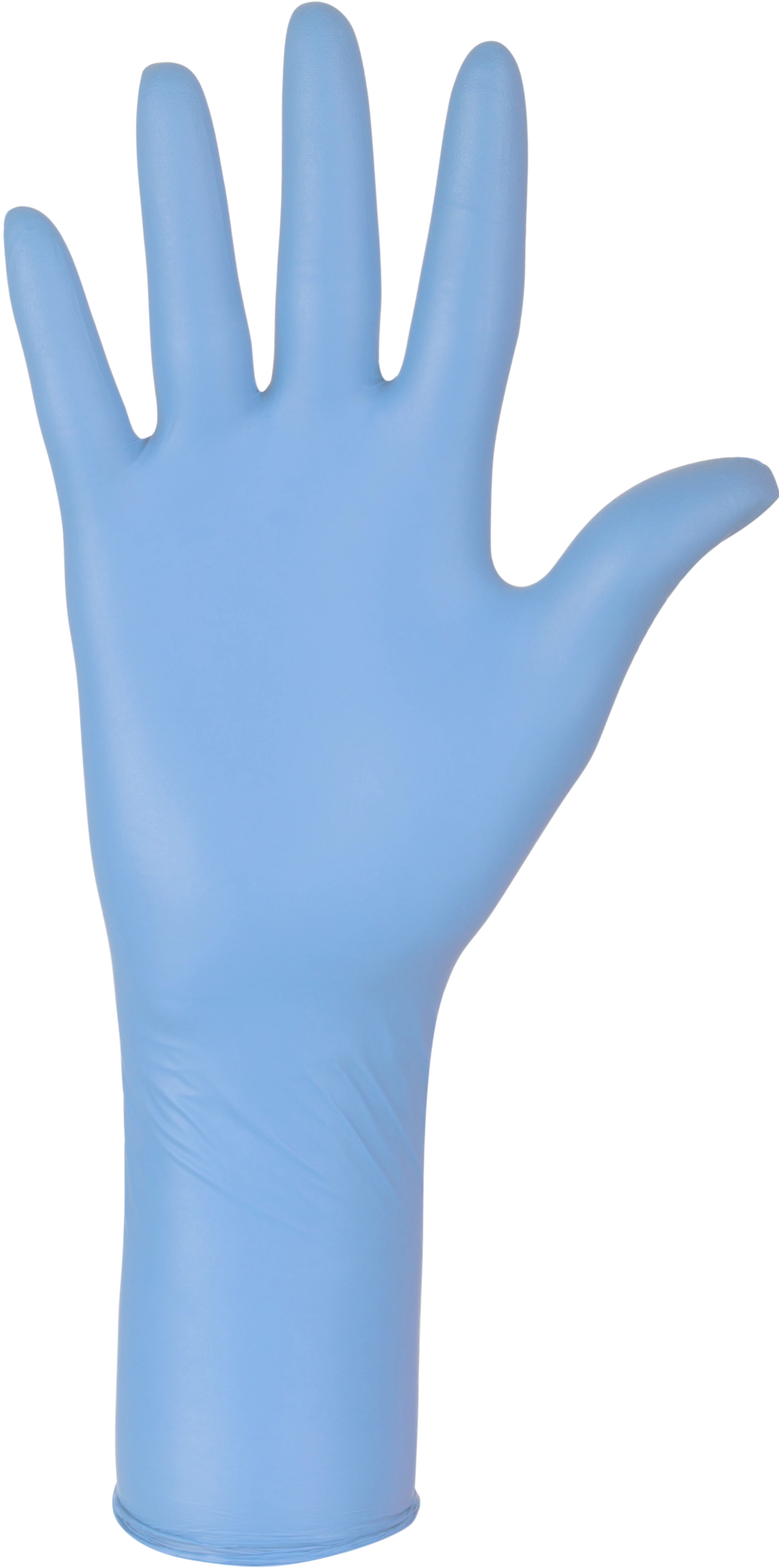 Nitrile Examination Powder Free Gloves Palm Texture Long Cuff
