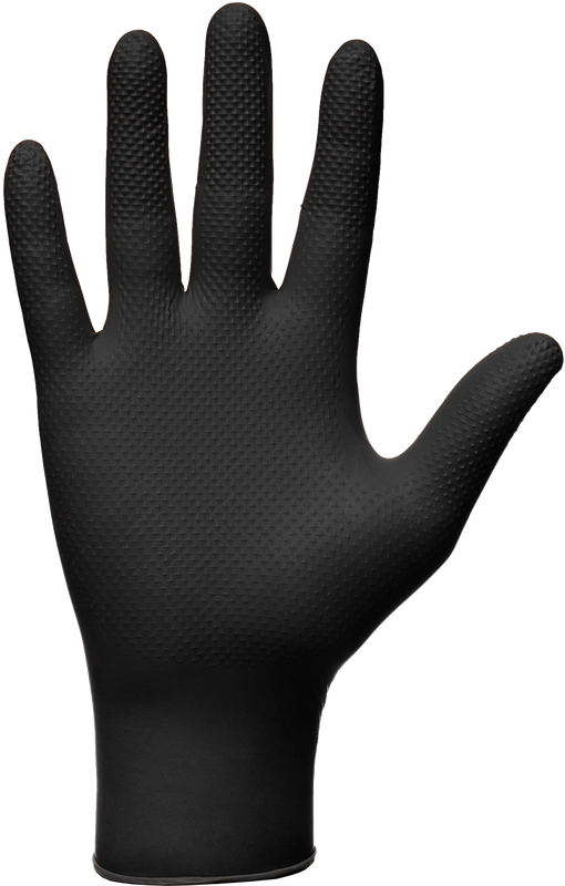 Nitrile Protective Powder Free Gloves Diamond Textured