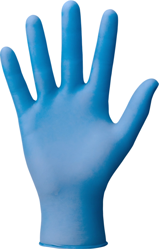 Nitrile Protective Powder Free Gloves Palm Textured