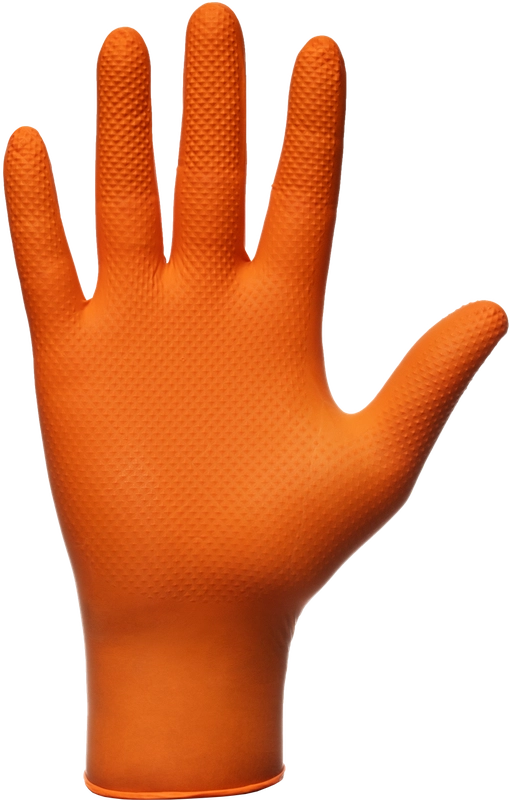 Nitrile Protective Powder Free Gloves Diamond Textured