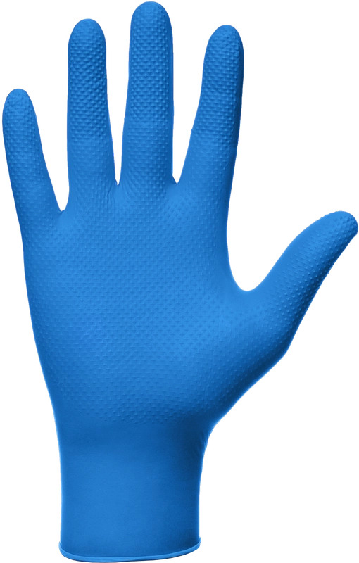 Nitrile Protective Powder Free Gloves Diamond Textured
